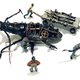 Image for article titled Cyborg taxidermy transforms beetles into airplanes and buses